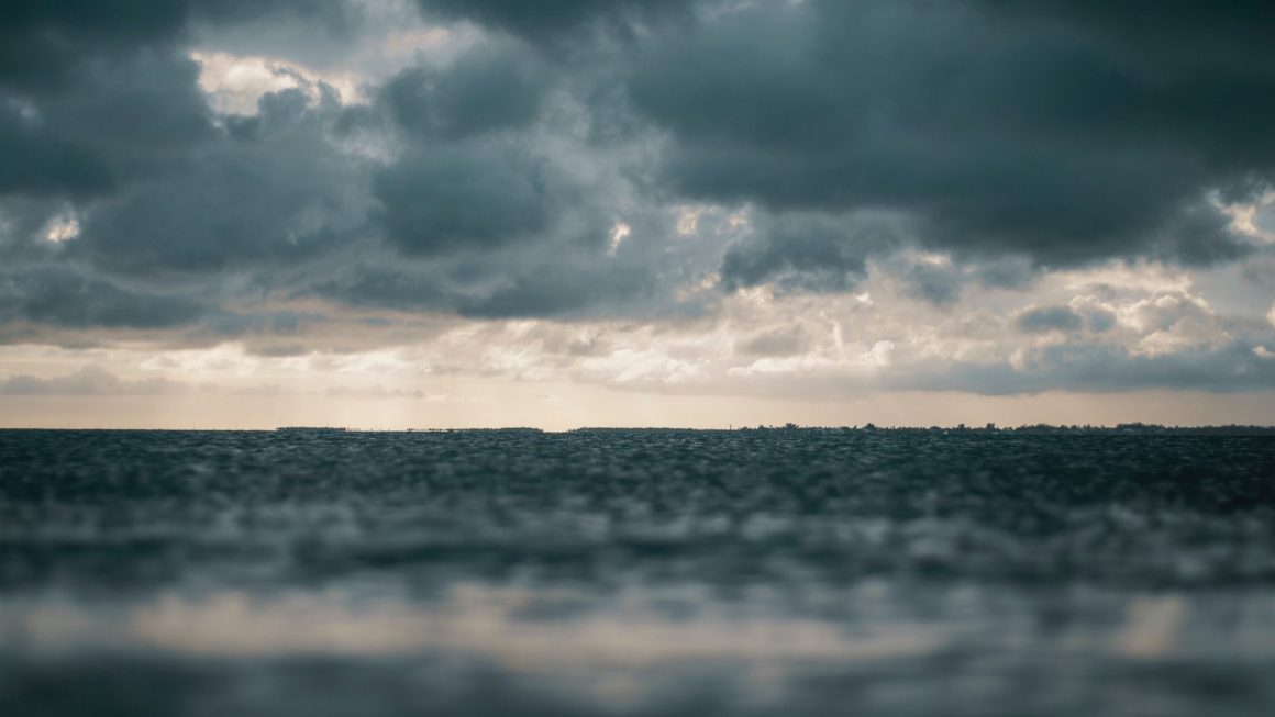 Tormenta en el mar